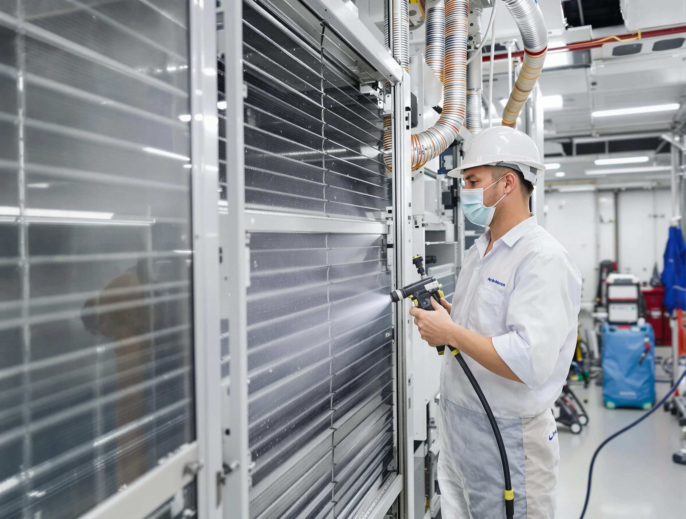 Professional AC coil cleaning by Shawnee Air Duct Cleaning in Shawnee