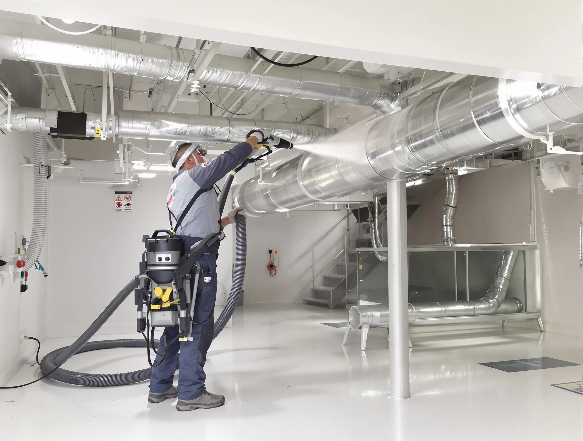 Professional central duct cleaning by Shawnee Air Duct Cleaning in Shawnee