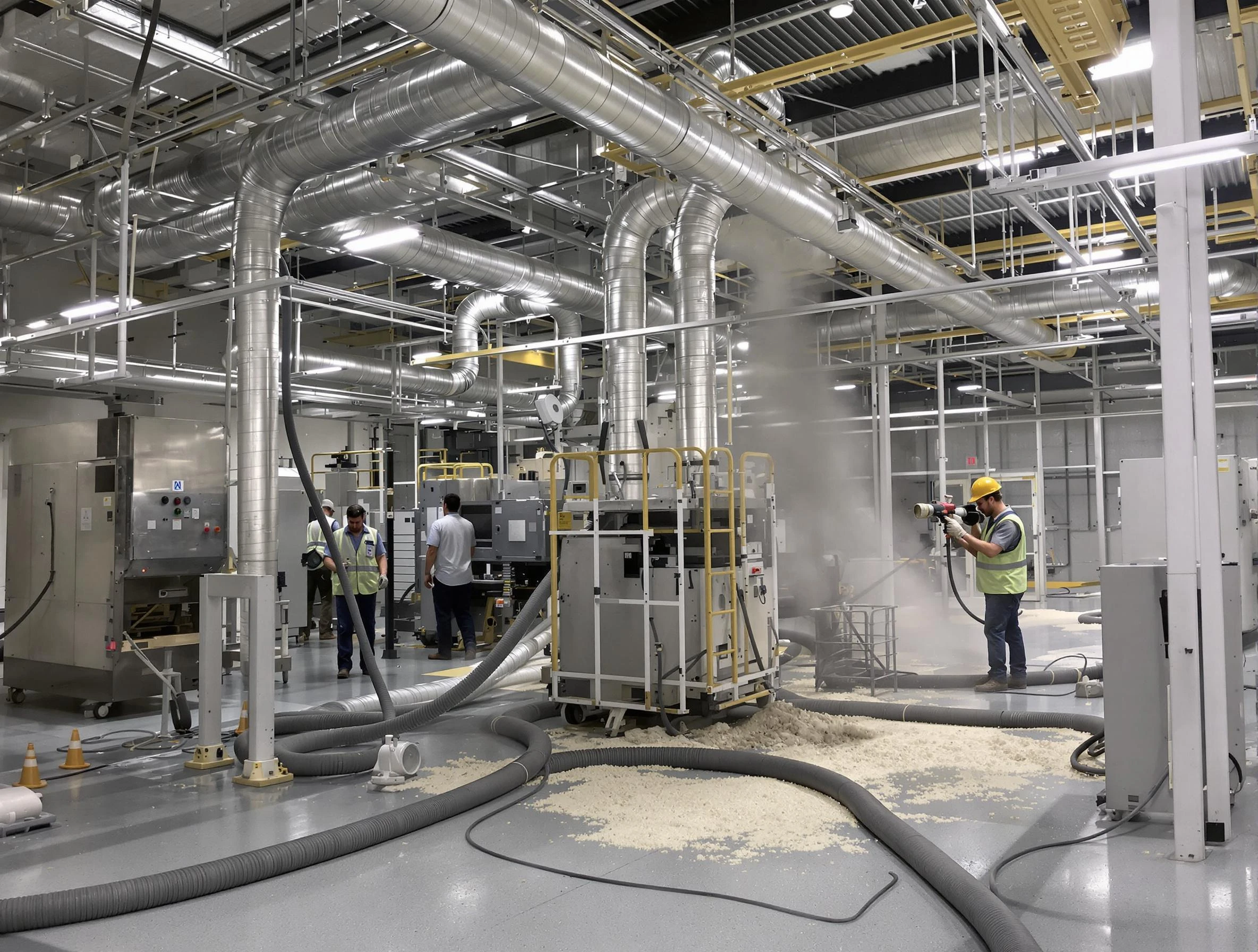 Heavy-duty industrial duct cleaning by Shawnee Air Duct Cleaning in Shawnee