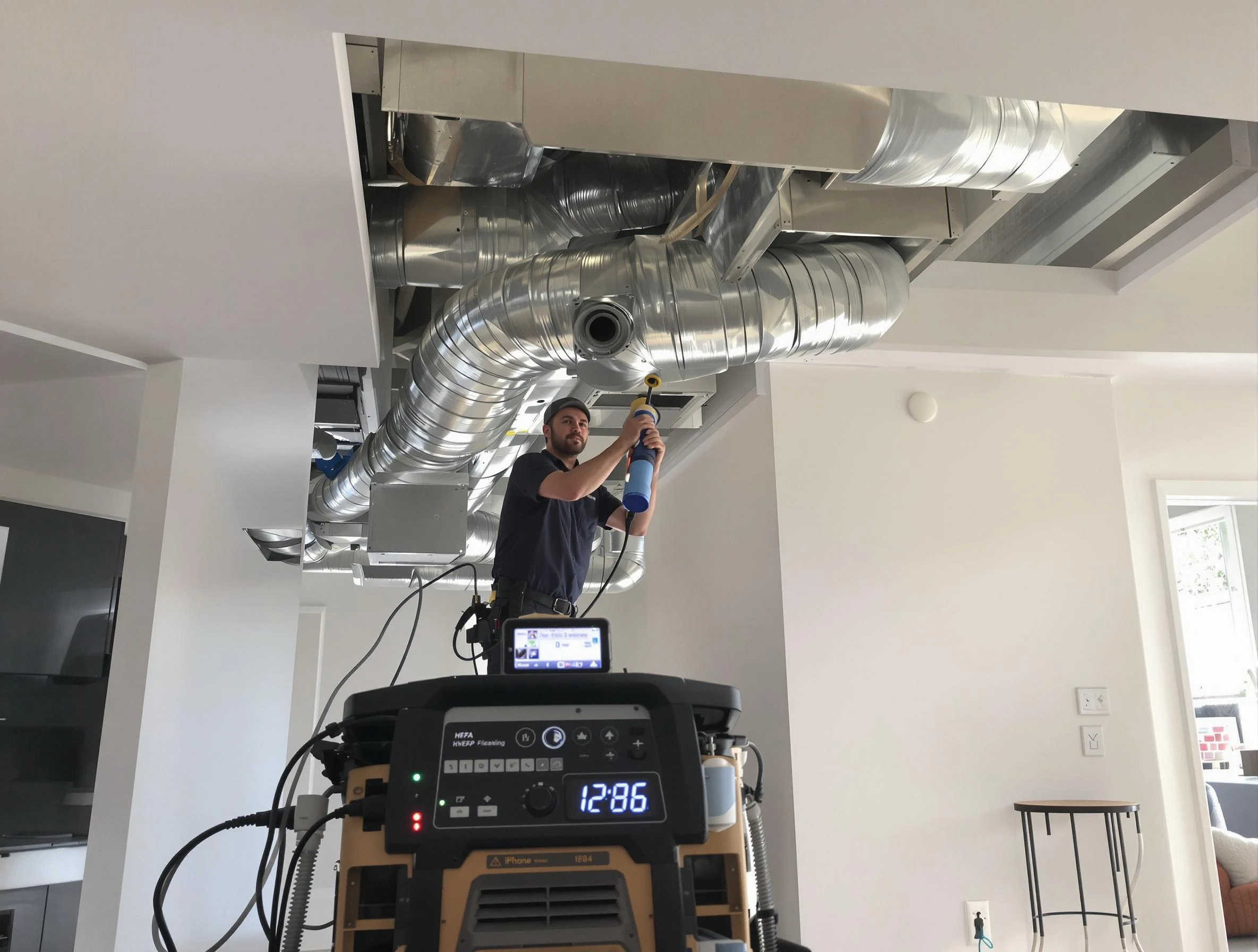 Advanced pure air duct cleaning by Shawnee Air Duct Cleaning in Shawnee